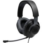 Headset Gamer JBL Quantum 100 Preto Fone de Ouvido com Microfone para Celular Xbox Playstation PS4