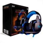 Headset Gamer Kotion Each G2000 Azul Fone Led E Microfone