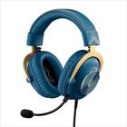 Headset Gamer Logitech G PRO X Blue Voice Ed. League of Legends, USB, DTS 7.1, Azul 981-001105