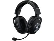 Headset Gamer Logitech Pro PC USB Preto