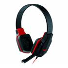 Headset Gamer Multilaser P2 Cabo De Nylon Preto E Vermelho - Ph120 F083