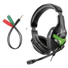 Headset Gamer Multilaser PH298 P/ PC, Notebook, Consoles, Celular + Adaptador P3