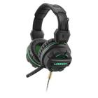 Headset Gamer Multilaser Warrior C/Microfone Preto/Verde PH143