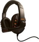 Headset Gamer Oex Game Action com Microfone HS-200 Preto/Laranja