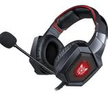 Headset Gamer - Onikuma K8 Preto Com Vermelho