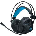 Headset gamer pro h2 preto led azul - fortrek