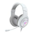 Headset Gamer Redragon Hylas USB, RGB, Branco - H371W-RGB