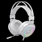 Headset Gamer Redragon Lamia 2 H320W-RGB 7.1 Surround / USB / Suporte - Lunar White