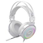 Headset Gamer Redragon Lamia 2, RGB, Som Surround 7.1, Drivers 40mm, USB, Com Suporte, Branco - H320W-RGB