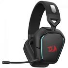 Headset Gamer Redragon Mira, Drivers de 40mm, Microfone Destacável, Cancelamento De Ruído, Black