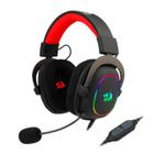 Headset Gamer Redragon Zeus X H510-RGB / 7.1 Surround / RGB - Preto