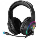 Headset Gamer Rgb Blackfire Preto Fortrek