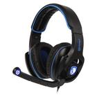 Headset Gamer Sades Hammer SA923 - Preto/Azul