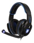 Headset Gamer Sades Hammer Sa923 - Preto/azul