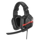 Headset Gamer Warrior Askari P2 Stereo Pc Vermelho - Ph293