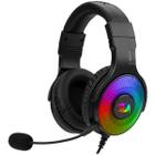 Headset Gaming Redragon Pandora H350RGB 7.1 com USB para PC - Preto