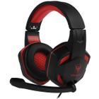 Headset Gaming Satellite AE-362UR com USB para PC - Preto/Vermelho