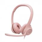 Headset Logitech H390 Com Microfone USB 981-001280 Rosa