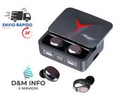 Headset M90 TWS Fone De Ouvido bluetooth Sem Fio 5.3 De Chamada Dupla