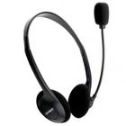 Headset Maxprint Standard, com Microfone Ajustável, P2, Preto - 602314 - Max Print