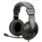 Headset Office Hayom HF2215 40mm 1x P3 3,5mm Com Microfone Preto - HF2215