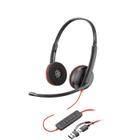 Headset Polly Plantronics C3220 USB tipo A e C - P/N 8X228A6