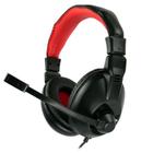 Headset Satellite AE-265 - com Fio - Driver 40MM - Preto e Vermelho