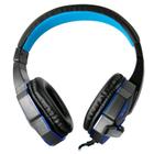 Headset Satellite AE-327 - com Fio - Driver 40MM - Preto e Azul