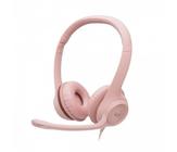 Headset usb Logitech H390 Rosa