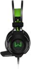 Headset usb p2 warrior swan preto verde ph225