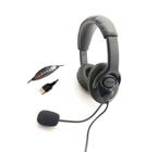 Headset Usb Voip Com Cancelador De Ruído -Agem Ahx-3000 Plus