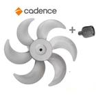 Hélice com porca do ventilador cadence Cinza 40cm