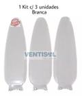 Hélice Pá Ventilador Ventisol Wind Branca 3 Unids - Original