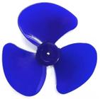 Hélice Para Ventilador Faet 30cm 3 Pás - Cor Azul