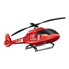 Helicoptero de Resgate Dos Bombeiros em Plastico - Zuca Toys 2201
