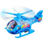 Helicóptero Musical Anda com Luzes e Sons e Bate e Volta Brinquedo Infantil - Goal Kids