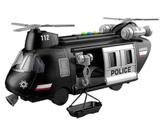 Helicóptero Serviço Urbano Da Polícia Luz E Som - Shiny Toys