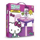 Hello Kitty - Mesinha com Cadeira Infantil e Boneca