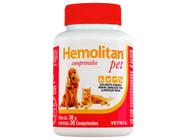 Hemolitan Pet 30 Comprimidos - Vetnil