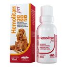 Hemolitan Pet Gotas Uso Veterinário 30ml