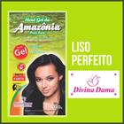 Hene de Cabelo Gel Preto Forte da Amaz Pouch D.Dama 180g.Kit c/03 Unidades