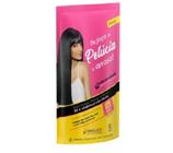 Hene em Gel Pelucia 180gr Preto Medio (Preto Natural) Pouch Embelleze