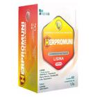 Herpromuni L-lisina 1500mg Sabor Laranja com Menta 60 comprimidos mastigáveis Supralab