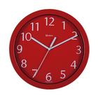 Herweg Relógio Parede Alumínio 24,5 cm Vermelho 671844