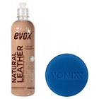 Hidrata Renova Couro Banco Natural Leather Evox + Aplicador