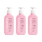 Hidratante Corporal Francis 200Ml Rosa - Kit C/3Un