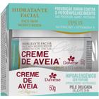 Hidratante Facial Creme de Aveia Hipoalergênico 50g Davene