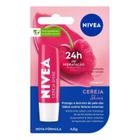 Hidratante Labial Nivea Protetor ShineCare Perola Amora Morango Cereja Melancia Shine