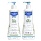 Hidratante Mustela Hydra Bebê 500ml Kit 2 unidades