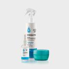 Hidratei Spray Leave-in Multifuncional 250ml + Sérum SOS 30ml+ SHRP Creme Proteína Vegana 50g